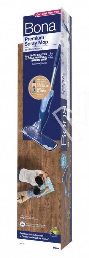 Premium Oiled Wood Spray Mop
